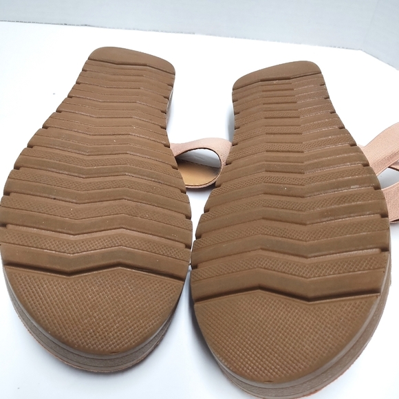 Chic Blush Sandals with Sparkling Strap - Picture 6 of 6